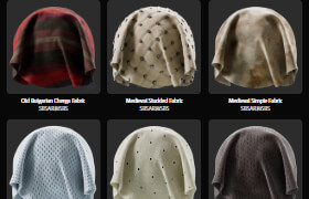 Substance Materials - Fabric category (900+ materials)