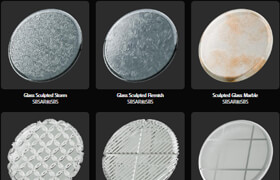 Substance Materials - Translucent category (500+ materials)