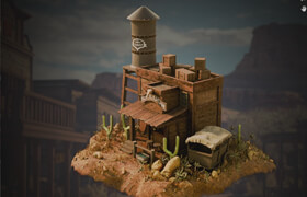 Udemy - Master Blender 3D with Wild West Environments