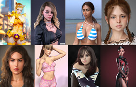 Daz 3D Poser Bundle 4 March 2025