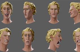 Mars - character rig for maya - 模型