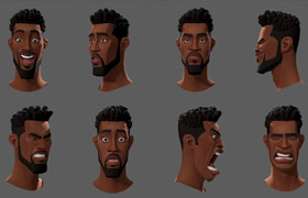 Mukuru - character rig for maya - 模型