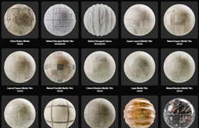 Substance Materials - Marble - Granite category (700+ materials) - 材質