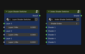 Blender Shader Switcher Node