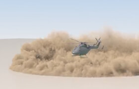 CGCircuit - Helicopter Rotor Dust in Houdini
