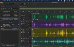 Linkedin - Adobe Audition Editing Podcasts in the Multitrack Editor