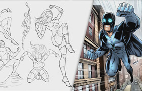 Udemy - How to Draw Dynamic Comic Book Superheros Start to Finish