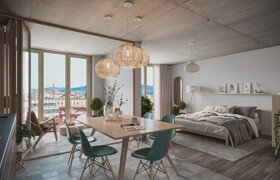 Udemy - Interior lighting Corona and Vray, from 0 to advanced