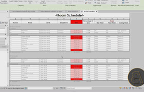 Balkanarchitect - Schedules in Revit Course