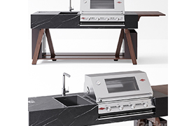 OCQ BBQube Outdoor kitchen