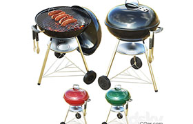 Portable Kettle BBQ Grill