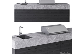 OCQ BBQUBE PRO Outdoor kitchen
