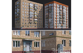 ?Residential houses Moscow, Azov street, 21 and Chongarsky bo