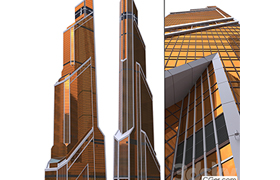 Skyscraper Mercury City Tower (Mercury)