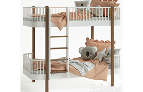 Childrens bed - Nubie Oliver Wood Bed